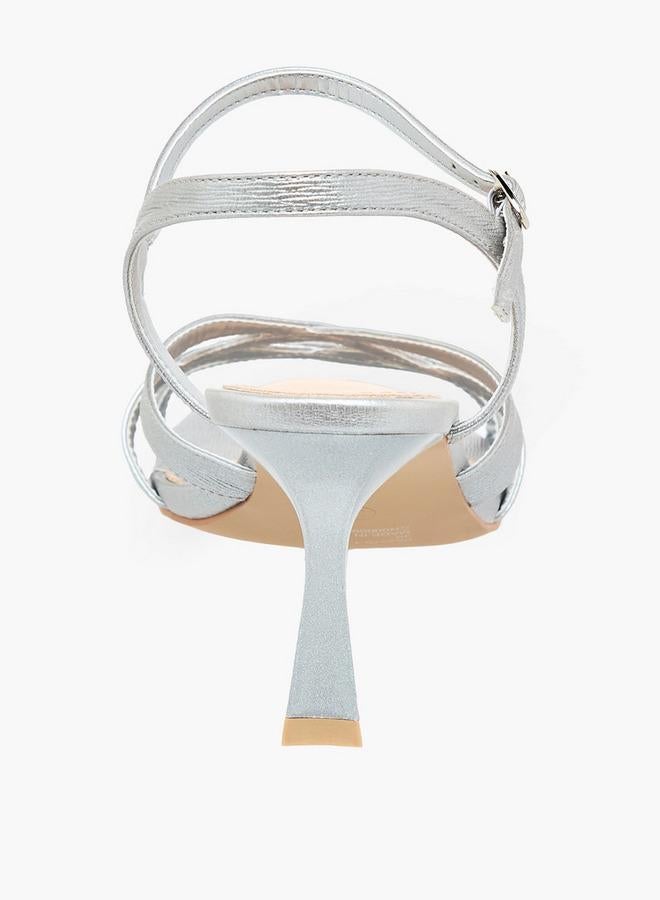 Paprika Women Flared Heel Strap Sandals Ramadan Collection - Image 5